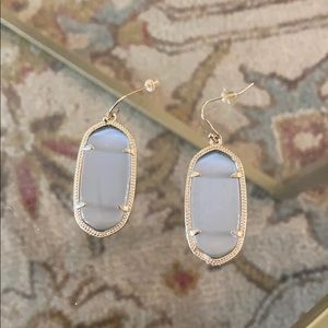 Kendra Scott grey earrings
